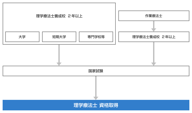 理学療法士 取得ルート